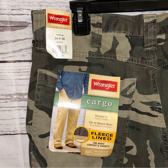 NWT Wrangler Camouflage pants - Picture 4 of 4